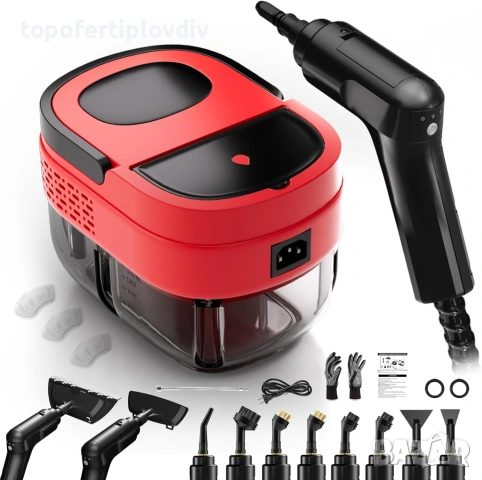 Парочистачка TwoOases Steam Cleaner,Гаранция, снимка 7 - Парочистачки и Водоструйки - 54678813