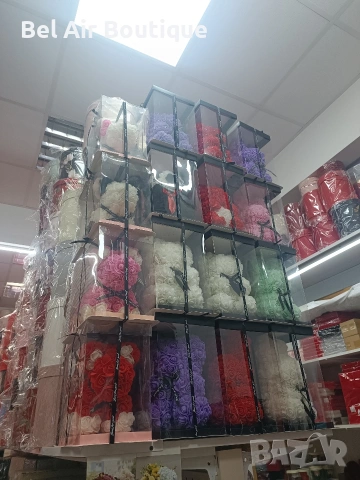 Мече от рози, мечета от рози, подарък за жена, снимка 5 - Други - 54364930