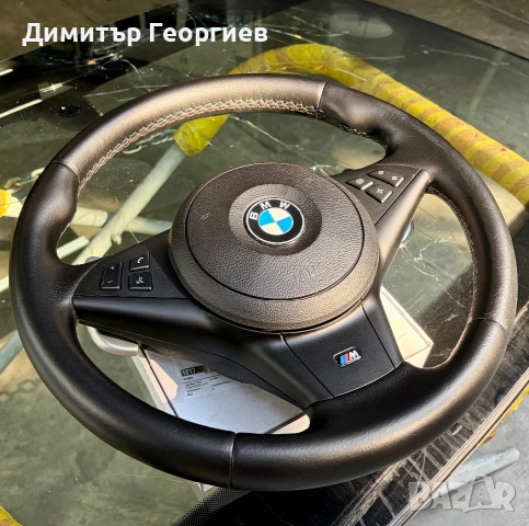 BMW E60 M5 Steering wheel , снимка 3 - Автомобили и джипове - 55043908
