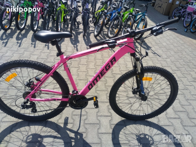 BG Алуминиев велосипед 27.5" ROWAN розов, снимка 3 - Велосипеди - 54261266