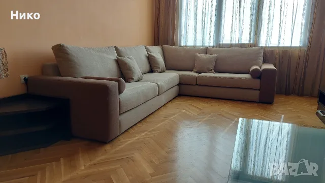 Холна гарнитура ъглова - дамаска тип зебло , снимка 5 - Дивани и мека мебел - 55364694