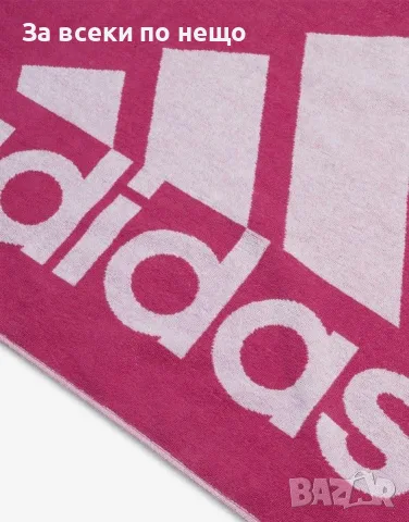 ADIDAS Swim Towel Large Pink/White Розова Плажна Кърпа Адидас Код P2917, снимка 2 - Хавлиени кърпи - 55510317