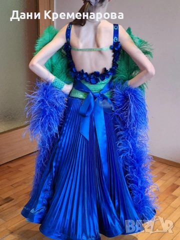 Рокля за спортни танци - Стандарт, снимка 2 - Детски рокли и поли - 54143610