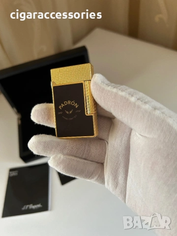 S.T. Dupont Ligne 2 Padron – запалка, 2 пламъка, пълен комплект