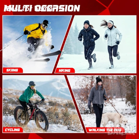 Подложки за ръкавици Dr.warm с тъчскрийн нагревател, презареждащи се нагревателни ръкавици, снимка 7 - Ръкавици - 54159303