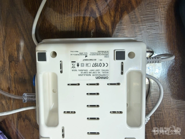 Инхалатор Omron NE-C28P, снимка 5 - Друга електроника - 55222617