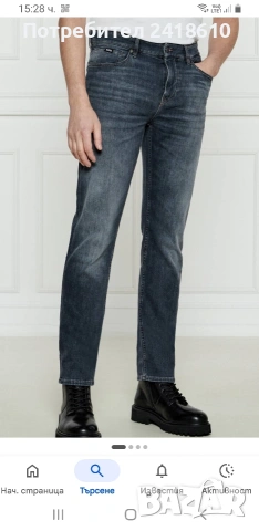 Hugo Boss Delawere Slim  Fit Mens Size 38 / 32  ОРИГИНАЛ Мъжки Дънки, снимка 17 - Дънки - 54970955