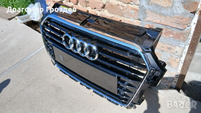 Радиаторна решетка за Audi A1/S1 (8X) Facelift / Ауди А1 (2015-2018), снимка 4 - Части - 54448926