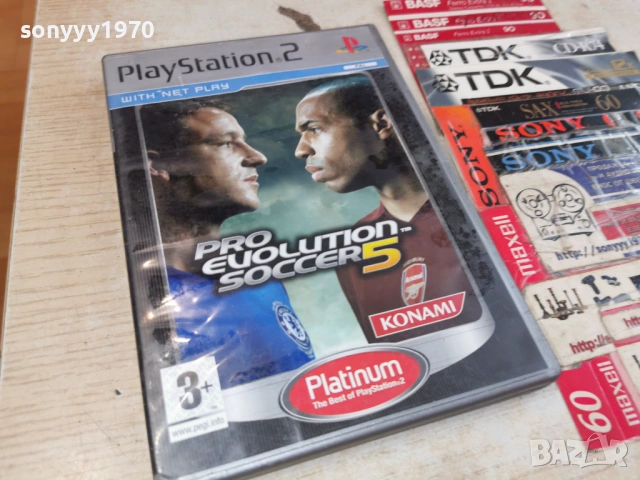 SONY PS2 GAME PRO EVOLUTION-SOCCER 5 1306262008H1E3R, снимка 11 - Игри за PlayStation - 54895830