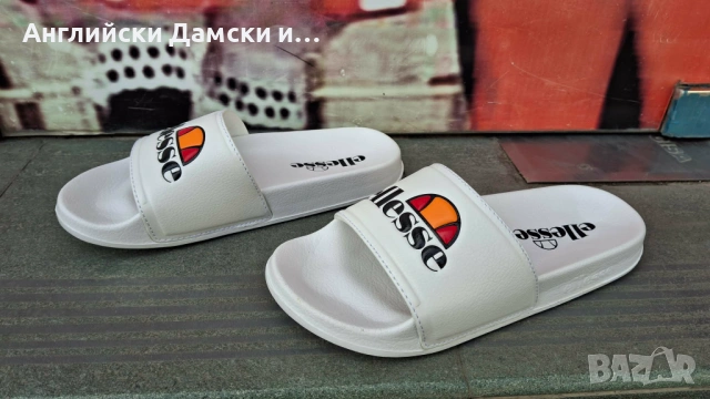 Английски дамски чехли, снимка 4 - Чехли - 54376900
