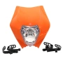 Универсална предна маска за мотор 12V 35W – Enduro, Cross, KTM Supermoto Street Fighter Naked 10100, снимка 4