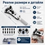 Професионална отварачка за часовници часовникарски инструмент за отваряне за смяна на батерия ремонт, снимка 5