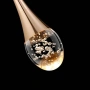 GoldenBubble дизайнерска висяща лампа, снимка 2