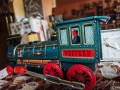 Ламаринена играчка Япония 1960г, снимка 3