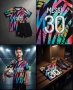 MESSI  💚⚽️ детско юношески футболни екипи РЕТРО екипи , снимка 13