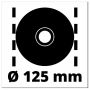 ЪГЛОШЛАЙФ EINHELL 125мм/850W, снимка 4