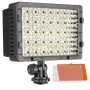 Neewer 160 LED CN-160 преносимо димируемо видео осветление за камера+2броя батерий и зарядно, снимка 1