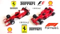 Ferrari F2005 и F2008 Formula 1 Shell V-Power 1:38, снимка 1