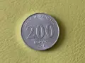 Индонезия 200 рупии 2016 г., снимка 2