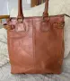 Massimo Dutti чанта естествена кожа, снимка 7