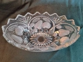 немска кристална фруктиера от оловен кристал , снимка 4