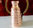 Медна кана 1 л.,чиста червена мед. , снимка 4