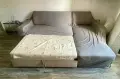 Ъглов диван с лежанка и ракла, снимка 3