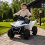 Детско акумулаторно Атв в бял цвят, снимка 2