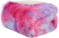 Пухкаво одеяло 150x200см Rainbow Pink Purple, снимка 4