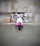 ТОП ЦЕНА!НОВО!Детски акумулаторен мотор Honda PINK с 12V батерия,предни светлини, снимка 2