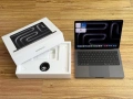 MacBook Pro 14`M4 Pro/14 CPU/20 GPU/24GB RAM/1000GB SSD/Гаранция/Батерия 100%/Space Black, снимка 1