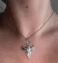 Стоманено феникс колие , снимка 2