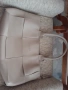 Като нова!*Bottega Veneta*Дамска чанта в бежов цвят, снимка 13