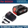Батерия 18V за BOSCH 8Ah LITHIUM ION GDS250-LI, GSR180-LI, GKS185-LI, GWS180-LI, GSB185-LI, снимка 3