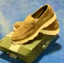 НОВИ!!! Мъжки велурени обувки Barbour Carty Loafer, Taupe Suede,42 (UK 8), снимка 2