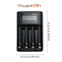 Бързо интелигентно зарядно за батерии 18650 16340 14500 26650 3.7V Li-ion AA AAA 1.2V Ni-MH USB C, снимка 8