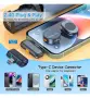 Безжичен лавалиерен микрофон, комплект 2 броя, USB, активна шумопотискаща технология, снимка 3
