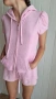 Juicy couture - розов плюшен сет XS/S, снимка 1