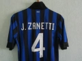 Inter Milan Javier Zanetti Nike оригинална тениска фланелка Хавиер Санети Интер Милан , снимка 5