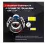 Bi-LED лупи за вграждане във фарове 3"инча 130W 8000lm 12V ,2 броя, снимка 7