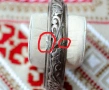 Стара сребърна гривна, снимка 8