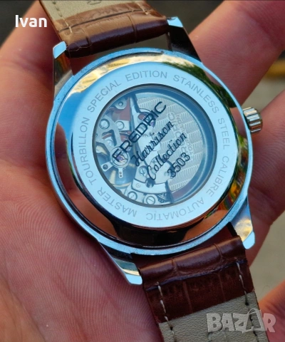 Fredric Master Tourbillion 3503 Автоматичен часовник, снимка 3 - Мъжки - 55171688
