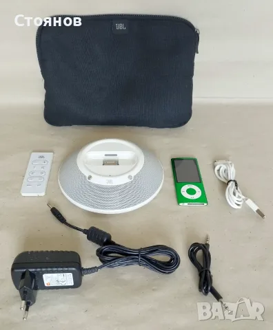 JBL ON STAGE MICRO2 + Apple iPod Nano 5th Gen 8GB Green A1320