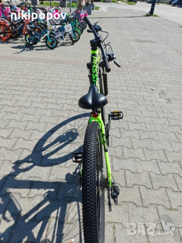 BG Алуминиев велосипед 26" NINJA жълт, снимка 9 - Велосипеди - 54334953