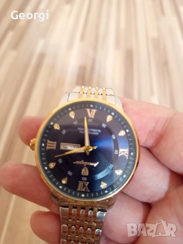 Часовник за ръка, Нов, неръждаема стомана, снимка 2 - Мъжки - 54041349