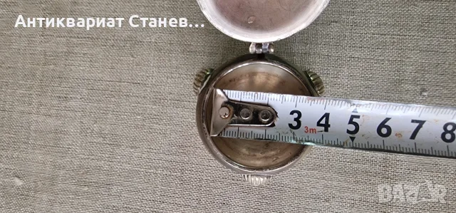 Винтидж посребрен съд за горчица, снимка 10 - Прибори за хранене, готвене и сервиране - 55326854