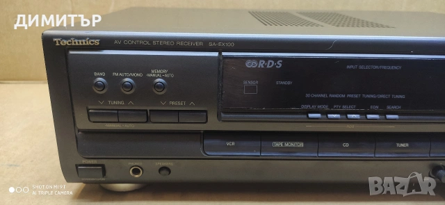 Technics SA-EX100 , снимка 3 - Ресийвъри, усилватели, смесителни пултове - 55002146