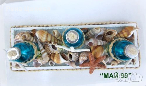Морски свещник, снимка 4 - Декорация за дома - 54815275