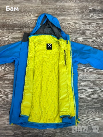 Мъжко!2 в 1 Haglofs L.I.M. Proof водонепромокаемо яке размер Л, снимка 5 - Якета - 54159972