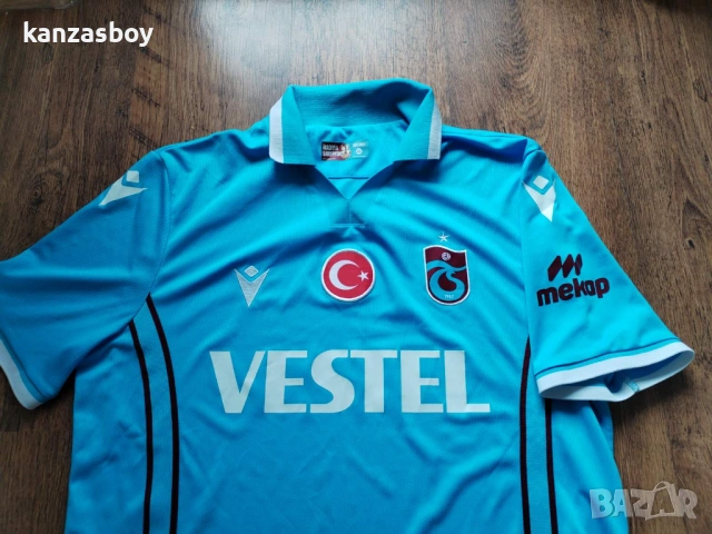 trabzonspor x Macron away 2021-22 - колекционерска футболна тениска КАТО НОВА 2ХЛ, снимка 2 - Тениски - 54610126